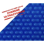 Solárna plachta Tmavo-modrá 500 mic, rôzne šírky