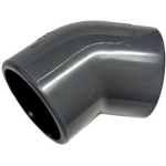 Koleno 45°, lepenie / lepenie