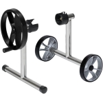 Nerezové stojany navíjacieho zariadenia – pojazdné (pár)